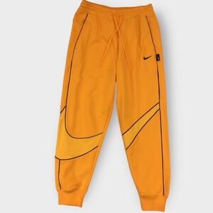 Nike Sportswear Swoosh Graphic Men's Cotton‎ Fleece Pants DX0564 836 Oversized M